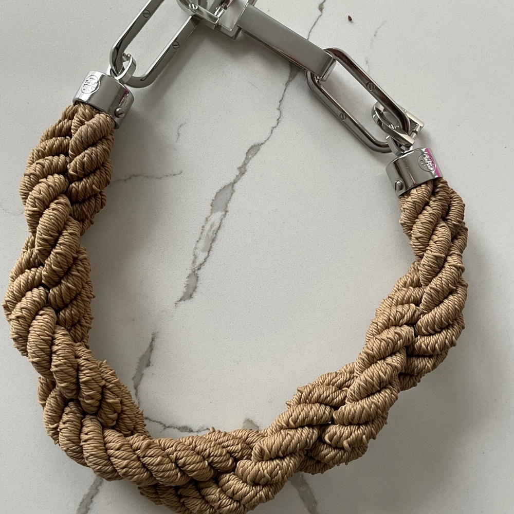Tory Burch Rope necklace.